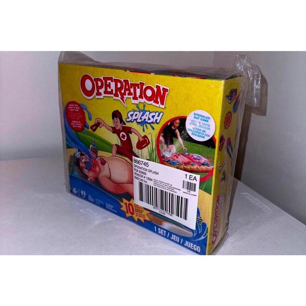 Operation Splash Water Game Set For Kids